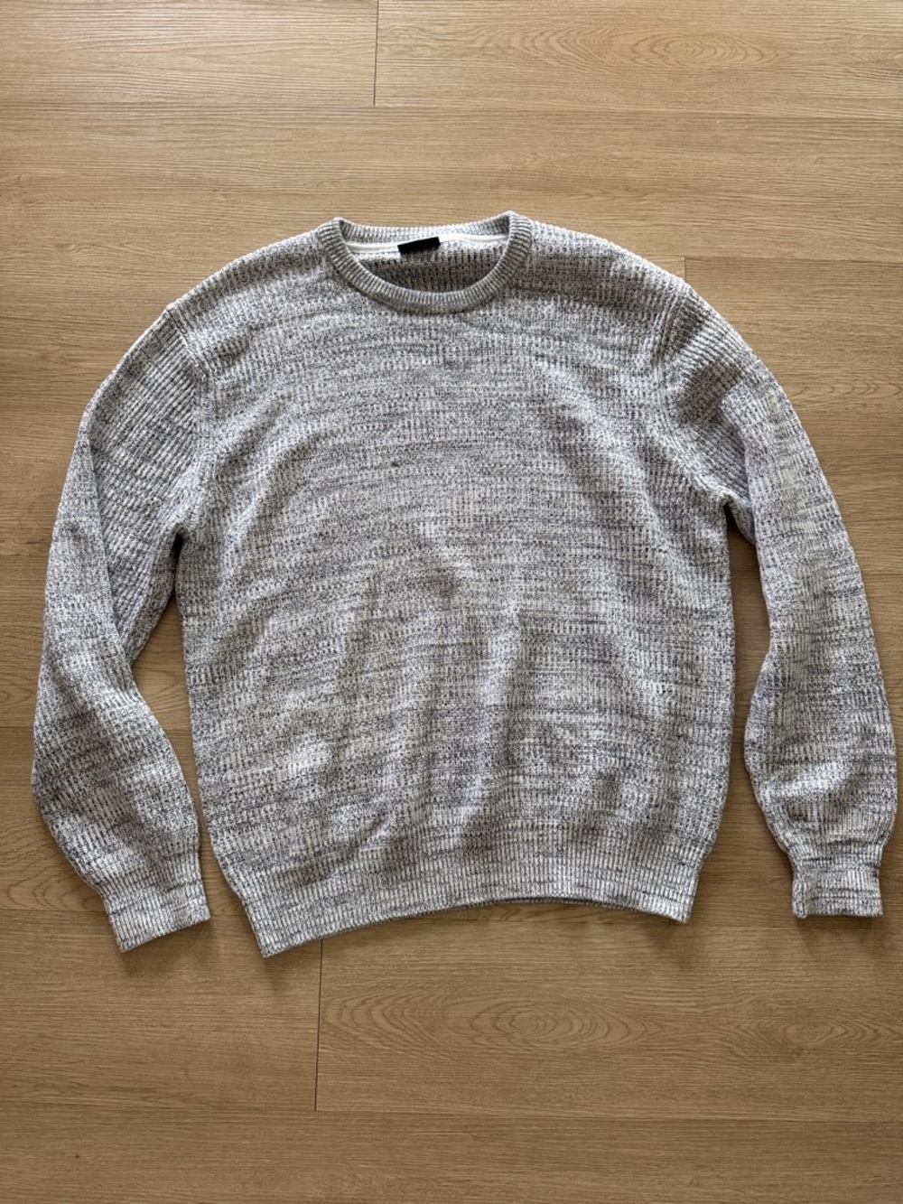 Zanerobe Marled Light Gray Crewneck Sweater